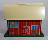Vintage 1967 Fisher Price Toy Family Farm Moo Barn #915 Plastic Toy Barn - No longer Moos