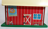 Vintage 1967 Fisher Price Toy Family Farm Moo Barn #915 Plastic Toy Barn - No longer Moos