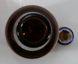 Labatt Blue Pilsner NHL Ice Hockey Stanley Cup Champions Chicago Blackhawks 8 3/4" Tall Amber Glass Beer Bottle with Cap