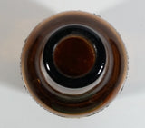 Vintage Holsten Export Bier Beer 7 3/8" Tall Amber Glass Beer Bottle with Embossed Lettering Hamburg Germany