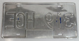 Beautiful British Columbia White with Blue Letters Vehicle License Plate 319 HGE