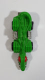 1986 Hot Wheels Speed Demons Fangster Green with Red Eyes Die Cast Toy Creature Car Vehicle - UH Wheels
