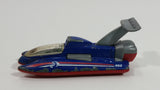 2000 Matchbox Ocean Explorer Hydroplane Blue and Red Die Cast Toy Car Watercraft Boat Vehicle