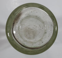 Vintage Coca-Cola Coke Cola Soda Pop Clear 6 1/2 Fl. Oz Heavy Glass Bottle - Embossed Raised Letters