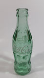 Japanese Coca-Cola Coke Cola Soda Pop 190mL Heavy Green Glass Bottle - White Letters