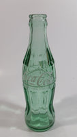 Japanese Coca-Cola Coke Cola Soda Pop 190mL Heavy Green Glass Bottle - White Letters
