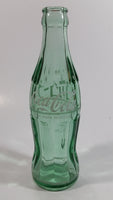 Japanese Coca-Cola Coke Cola Soda Pop 190mL Heavy Green Glass Bottle - White Letters