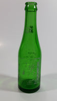Vintage 1960s 7up Soda Pop 7 Fl. oz Green Glass Beverage Bottle Vancouver, BC