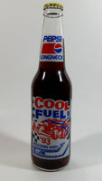 1993 Pepsi Cola Cool Fuel Molson Indy Race Vancouver, BC Longneck Glass Beverage Bottle Full Never Opened 355mL
