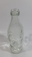 Vintage Pepsi-Cola Soda Pop 16 Fl oz 1 Pint Clear Twist Glass Bottle with Raised Embossed Letters