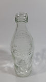 Vintage Pepsi-Cola Soda Pop 16 Fl oz 1 Pint Clear Twist Glass Bottle with Raised Embossed Letters