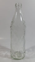 Vintage Pepsi-Cola Soda Pop 16 Fl oz 1 Pint Clear Twist Glass Bottle with Raised Embossed Letters