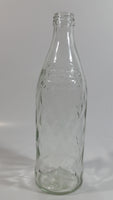 Vintage Pepsi-Cola Soda Pop 16 Fl oz 1 Pint Clear Twist Glass Bottle with Raised Embossed Letters