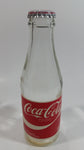 1980s Coca-Cola Coke Cola Soda Pop 6 Fl oz. 170mL Paper Label Glass Bottle with Cap - Non-Refillable