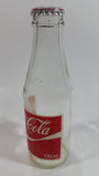 1980s Coca-Cola Coke Cola Soda Pop 6 Fl oz. 170mL Paper Label Glass Bottle with Cap - Non-Refillable