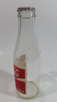 1980s Coca-Cola Coke Cola Soda Pop 6 Fl oz. 170mL Paper Label Glass Bottle with Cap - Non-Refillable