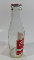 1980s Coca-Cola Coke Cola Soda Pop 6 Fl oz. 170mL Paper Label Glass Bottle with Cap - Non-Refillable