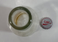 1980s Coca-Cola Coke Cola Soda Pop 6 Fl oz. 170mL Paper Label Glass Bottle with Cap - Non-Refillable
