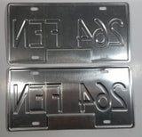 2004 Beautiful British Columbia White with Blue Letters Vehicle License Plate Set of 2 264 FEN