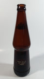 Vintage 1964 Canada Dry Old English Ginger Beer 10 oz Brown Amber Glass Beverage Bottle Toronto, Canada