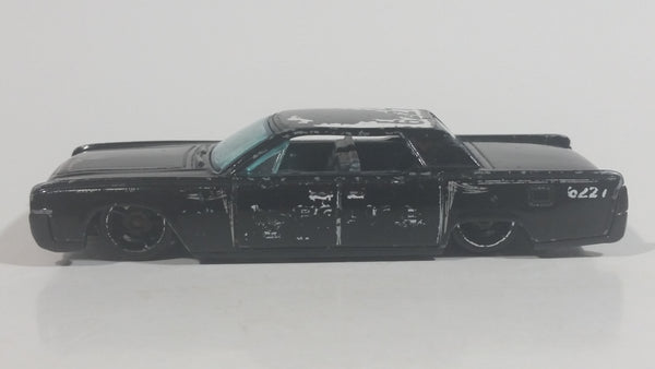 2012 Hot Wheels HW Main Street '64 Continental Police Cops Black Die Cast Toy Muscle Car Vehicle