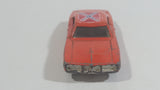 Vintage 1981 Warner Bro. ERTL Dukes of Hazzard General Lee Orange Die Cast Toy Muscle Car Vehicle TV Show Collectible