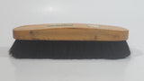 Vintage Black Bristle Wooden Shoe Boot Polish Brush