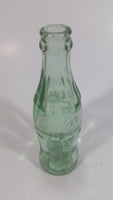 Vintage Coca Cola Coke Soda Pop Green Glass 6 1/2 oz. Hobble Skirt Beverage Bottle Oklahoma City