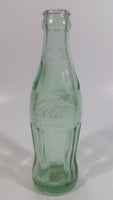 Vintage Coca Cola Coke Soda Pop Green Glass 6 1/2 oz. Hobble Skirt Beverage Bottle Camden Arkansas