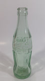 Vintage Coca Cola Coke Soda Pop Green Glass 6 1/2 oz. Hobble Skirt Beverage Bottle Beaumont Texas