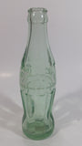 Vintage Coca Cola Coke Soda Pop Green Glass 6 1/2 oz. Hobble Skirt Beverage Bottle Beaumont Texas