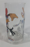 1998 Smucker's Collectables Warner Bros. Baseball Themed Daffy Duck Cartoon Character Small Drinking Glass