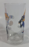 1998 Smucker's Collectables Warner Bros. Baseball Themed Daffy Duck Cartoon Character Small Drinking Glass