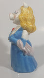 Sigma The Muppets Miss Piggy in Blue Dress 8" Tall Ceramic Coin Bank