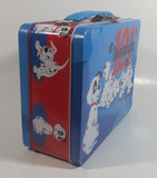 Disney Store 101 Dalmatians Animated Movie Film Dog Characters Blue and Red Metal Lunch Box
