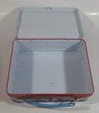 Disney Store 101 Dalmatians Animated Movie Film Dog Characters Blue and Red Metal Lunch Box