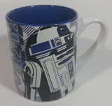 LucasFilm Star Wars R2D2 Robot Blue and White 414mL Ceramic Coffee Mug