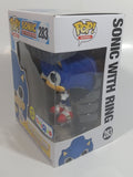 Funko Pop! Games Sega Glow in the Dark Sonic The Hedgehog #283 Sonic with Ring Vinyl Figure Still in Box