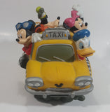 Disney Fab 5 Duck Cab Co. Taxi Vinyl Coin Bank Cartoon Collectible