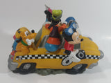 Disney Fab 5 Duck Cab Co. Taxi Vinyl Coin Bank Cartoon Collectible