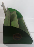 Vintage Custom Made Whiz Automotive Products Green Metal Wall Mount Display Shelf 18"W x 10"H x 8"D