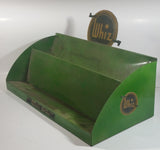 Vintage Custom Made Whiz Automotive Products Green Metal Wall Mount Display Shelf 18"W x 10"H x 8"D