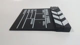 1990s Universal Studios Movie Film Director's Wood Wooden Clapboard Clapper