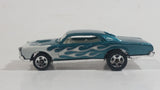 2007 Hot Wheels All Stars '67 Pontiac GTO Metalflake Teal Die Cast Toy Muscle Car Vehicle