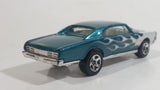 2007 Hot Wheels All Stars '67 Pontiac GTO Metalflake Teal Die Cast Toy Muscle Car Vehicle