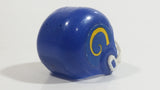 Vintage OPI Los Angeles Rams NFL Team Gumball Miniature Mini Football Helmet