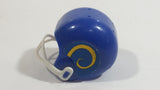 Vintage OPI Los Angeles Rams NFL Team Gumball Miniature Mini Football Helmet