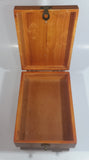 Vintage Style Wood Wooden Dovetail Shoe Shine Box