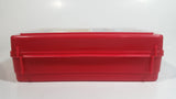 Vintage Whirley Disney's Cook'd Up Comics Red Plastic Pencil Case