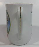 Vintage Norman Rockwell Coca Cola Coke Collection Boy Fishing With Dog Gold Trimmed Porcelain Coffee Cup